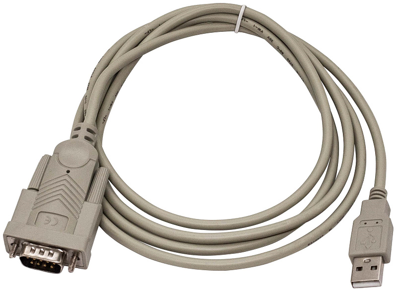 Адаптер USB Filum FL-С-UAM-DB9M 1.8 м., Win XP-10, разъемы: USB A male- DB 9 male, пакет.