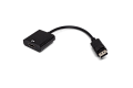 Адаптер Filum FL-A-DPM-HF-0.15M 0.15 м., разъемы: DP male-HDMI A female, пакет