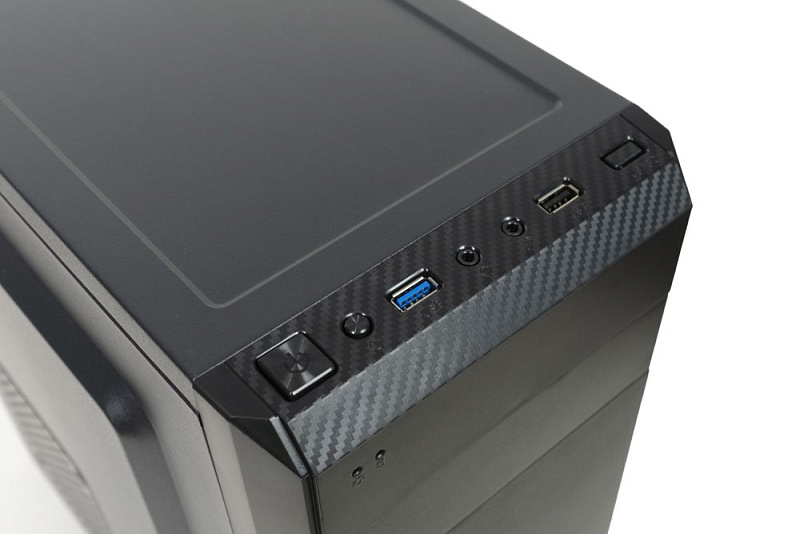Корпус ATX Filum S15 черный, без БП, USB 3.0